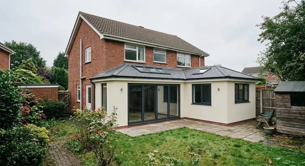 Extension and full ground-floor remodel in Stourbridge — finished extension